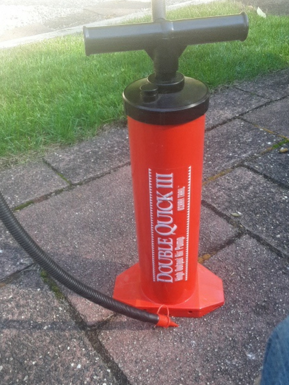 Red Hand Pump - Portable Inflator